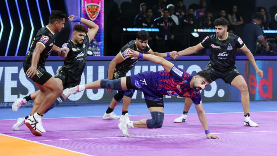 पीकेएल 12: डबांग दिल्ली में अशु मलिक सितारे हरियाणा स्टीलर्स पर रोमांचक जीत